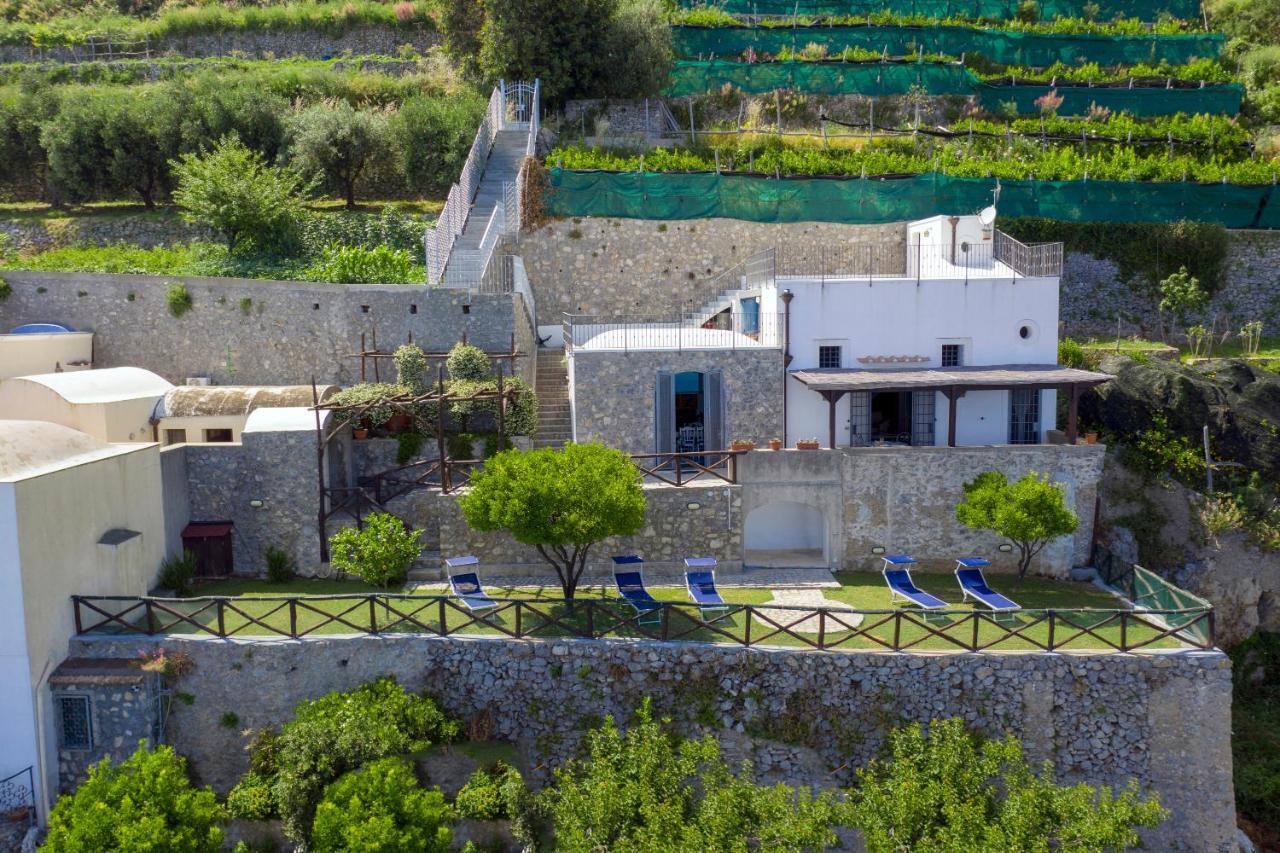 La Cascina - Villa Nenno Conca dei Marini Esterno foto